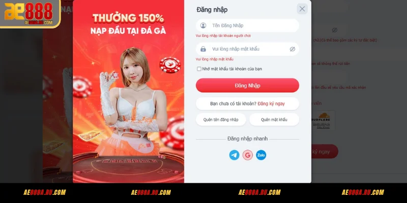 Đăng Nhập AE888 – Truy Cập Nhanh Không Bị Gián Đoạn 2 Hướng dẫn đăng nhập AE888 trên máy tính từng bước