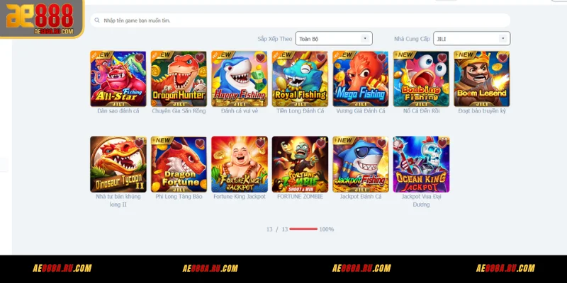 Bắn Cá AE888 – Kho 200+ Game Từ 8 Nhà Phát Hành 4 5 tựa bắn cá hot nhất tại AE888