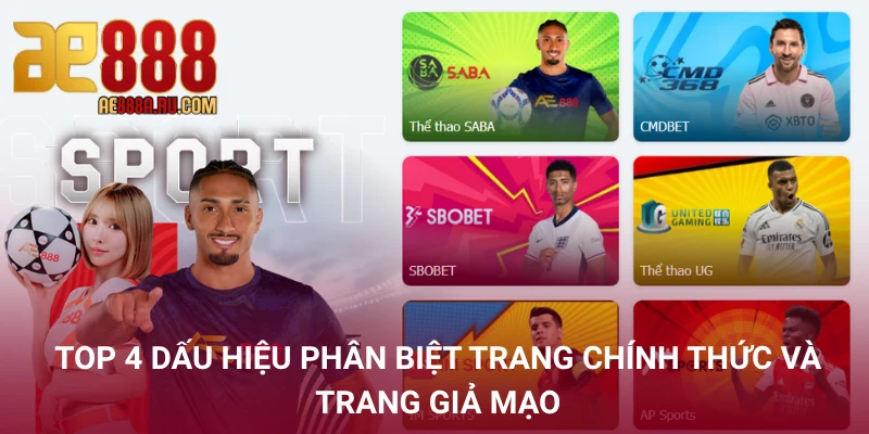 Cách nhận diện link dự phòng AE888 thật và giả