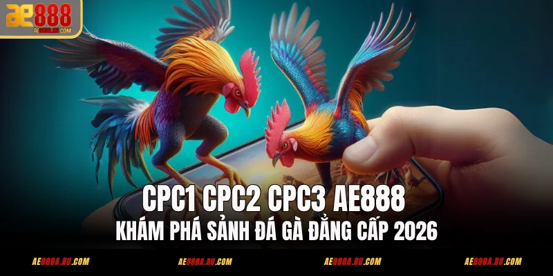 CPC1 CPC2 CPC3 AE888 - Khám Phá Sảnh Đá Gà Đẳng Cấp 2026
