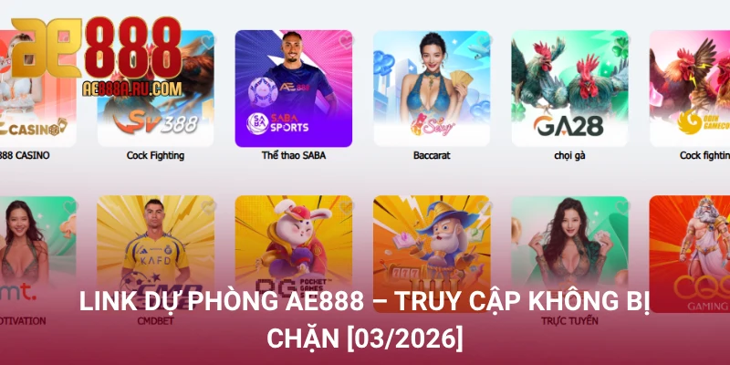 link dự phòng AE888