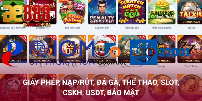 So Sánh AE888 Vs Đối Thủ – 8 Tiêu Chí Khách Quan 2 So sánh AE888 vs đối thủ theo 8 tiêu chí khách quan